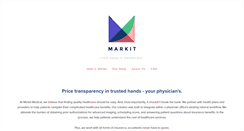 Desktop Screenshot of markitmedical.com