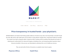 Tablet Screenshot of markitmedical.com